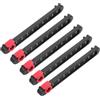 Cabilock 5 Pezzi Contatore Punti per Calcetto da Tavolo, Plastica Nera 16x2x1,5cm | Compatibile Giochi, Leggero e Compatto, per Ufficio e Tavoli da Biliardo