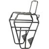 Fzaqwen Portapacchi Anteriore per Bicicletta, Portaborse, Accessorio Pratico E Facile da Montare, in Metallo, con Elevata capacità di Carico.