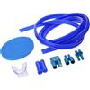 ZEPFJHE Set completo di tubi respiratori per immersioni e boccagli | Set di boccagli comodi per attività familiari, boccagli per immersioni lunghe e portatili, apparecchi respiratori per apnea