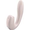Satisfyer | vibratore a onde di pressione | Rabbit | Sunray Connect App' | 15 cm | impermeabile | ricaricabile | silicone delicato sulla pelle | colore:rosa
