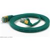 Wantec Cavo patch CAT6A FTP piatto WANTEC - 25 metri - Cat6a - F/UTP (FTP) - RJ-45 - RJ-45 - Verde