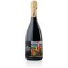 Gualtieri Il Ligabue Lambrusco Reggiano D.O.C. - Cantina Gualtieri Frizzante Rosso Secco Emilia Salamino - Bollicine Charmat Brindisi Tradizione - Bottiglia 750ml