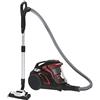 Hoover H-Power 700 HP730ALG 011 Aspirapolvere a Traino Senza Sacco, Tecnologia Ciclonica, 850 W, 2 Litri, 68 Decibel, Plastica, Nero (Cougar Black)