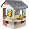 Smoby Life - Mud Cooking House - Cucina con pentole e teiere - Ampio piano di la