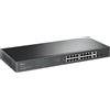 Switch Gigabit non gestito a 18 porte per montaggio su rack con 16 PoE+ TL-SG121