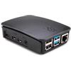 Digitalkey Case per Raspberry Pi4 | Piedini in gomma, Ventola e Dissipatori di calore inclusi