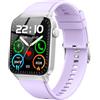 Kuizil Smartwatch Uomo Donna, 110+ Sportive Fitness Tracker con Sonno Contapassi Cardiofrequenzimetro, 1.85 Smartwatch con Effettua/Risposta Chiamate, Impermeabil IP68 Smart Watch per Android/iOS
