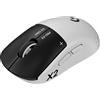 Logitech G PRO X2 SUPERSTRIKE LIGHTSPEED Wireless Gaming Mouse Bianco