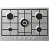 CANDY Moderna CHW74WX Acciaio inox Da incasso 75 cm Gas 5 Fornello(i)