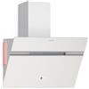 Klarstein Alina - Cappa da Cucina, 60cm, 600 m³/ora, Classe A, LED, Silenziosa: 68 dB, Scarico & Ricircolo, Controllo Smart, Bianca