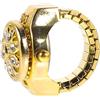Homoyoyo Orologio per Viaggi e Attività All'aperto Leggero e Comodo Anello Vintage Elegante in Quarzo Quadrante Numerico da Donna
