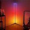 Wisdom Lampada da terra Gaming Smart 90 Led Bluetooth per angolo RGBIC USB con App e telecomando Wisdom