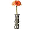 Arti&Mestieri Vaso Script portafiori colore fango 7 x 24,5 cm di altezza