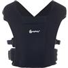 Ergobaby Embrace Marsupio Neonati Ergonomico 0 Mesi, Porta Bebe Extra Morbido ed Ultraleggero, Pure Black