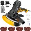 ZHJAN Levigatrice Per Muro 900W,Levigatrice a Secco1400-2700RPM,trasmissione a 5 velocità,Luce LED, Aspirazione Polvere Automatica,Tubo Flessibile e 12 Dischi di Levigatura,Smerigliatrice da parete