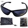 Belfe occhiali da sole BELFE unisex lente scura con custodia in microfibra e scaldacol