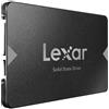 Lexar SSD 256GB Lexar NS100 Sata III Grigio [LNS100256RB]