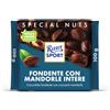 Ritter Sport Fondente Mandorle Intere, Cioccolato, 100g | Con Mandorle Intere della California