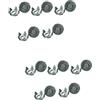 LIFKOME 30 Pcs Ramponi Chiodi Ramponi Picchi Arrampicata Antiscivolo Punta Scarpe Invernali Punte Nevaio Scarpa Chiodo Chiodo Della Scarpa A Spillo Antiscivolo Scarpa Peg Acciaio Scarpe