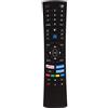 MSTJRY 121AV - Telecomando sostitutivo per Medion RC1822 40069104 Smart TV LED con pulsanti NetFlix Medion Prime Video