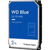 WESTERN DIGITAL Disco rigido interno da 3,5 pollici BLUE WD20EARZ 5400RPM 2TB
