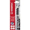 STABILO - Marcatore - Write-4-all | Tratto Fine (0,4 mm), Pack da 1, Nero