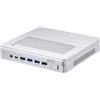 Msi Microstar MSI Pro DP10 A14MG-007EU PC/stazione di lavoro Intel® Pentium® Gold G7400 8 GB DDR5-SDRAM 128 GB SSD Windows 11 Pro Mini PC B