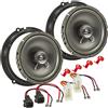 tomzz Audio Set di installazione di altoparlanti TA16.5-Pro compatibile con il sistema coassiale da 165 mm di Ford Fiesta B-Max C-Max Focus Mondeo