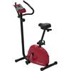 Merkloos Cyclette - 8 livelli di resistenza - Display LCD - Portata massima: 150 kg