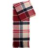 Barbour Deanna Sciarpa Light Cardinal Tartan