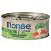 MONGE CAT NATURAL ADULT JELLY TONNO CON SURIMI 80 GR.