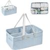Kikka Boo Kikkaboo, borsa fasciatoio, cestino, organizzatore di pannolini pieghevole, colorazione:blu