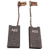 Jyving Spazzole in carbone per Bosch GBH5-40D GSH500 GSH5 TSH5000 GSH5X A69 - 18 V, resistenti, resistenti all'usura, per trapano avvitatore a percussione