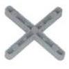 Raimondi DISTANZIATORI A CROCE PER PIASTRELLE FUGA 4MM (1000 PEZZI)RAIMONDI ART.158+1000