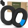 Geekria Sport Cuscinetti auricolari di ricambio con gel rinfrescante per Razer BlackShark V3 Pro (Non compatibile con BlackShark V3 Wireless/ V3X) Cuffie, parti di riparazione (Nero)