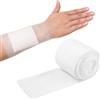 Luxvara Benda Traspirante a Rete, Bianco Bendaggio Elastico Tubolare, Bendas a Rete Tubolare, Benda Elastica per Gambe e Testa