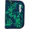 ergobag Astuccio rigido FireBear Dragon - Verde | Set con matite colorate e righello, scomparto per l'orario e scomparto per monete, ideale per la scuola