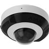 AJAX Telecamera IP dome Ajax DomeCam Mini 8 MP, ottica fissa 2,8 mm, modello 76022.214.WH1