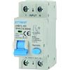 ETTROIT Magnetotermico differenziale versione meccanica 1P+N 16 A Tipo A 300 mA 6 kA ETTROIT JX251668