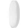 V-TAC Plafoniera LED Rotonda 18W Cornice Bianca 4000K IP44