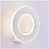 V-TAC Applique LED V-TAC VT-710 9 W, bianca, luce bianco caldo 3000 K, IP20
