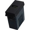 ETTROIT Presa USB da muro ETTROIT VA2401, 5 V 2,1 A, nera, compatibile con Vimar Arké