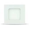 V-TAC Mini pannello LED quadrato da incasso V-TAC VT-307SQ, 3 W, bianco freddo