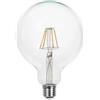 V-TAC Lampadina LED E27 12W 120LM/W G125 Filamento Trasparente 3000K