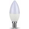 V-TAC Lampadina LED V-TAC PRO VT-293D a candela, E14, 5,5 W, 4000 K, dimmerabile