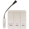 V-TAC Controller Dimmer Telecomando da Parete per Strip LED Running Monocolore 1 Canale 24V