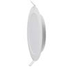 V-TAC Mini Pannello LED Chip Samsung 18W Rotondo da Incasso Compatibile con Foro 200-205mm Colore Bianco 4000K