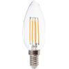 V-TAC Lampadina LED E14 6W 130LM/W Candela Filamento 6500K