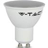V-TAC Faretto LED GU10 SMD 4,5W 110 gradi Copertura Satinata 6500K