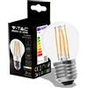 V-TAC Lampadina LED E27 4W G45 Filamento 6500K